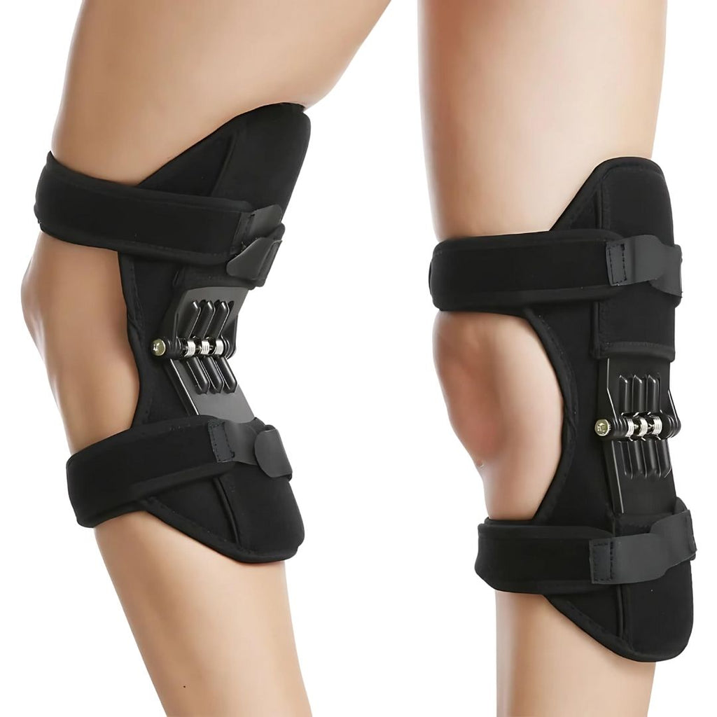 KneeGuard Pro | Set de 2 Estabilizadores de Rodilla con Bisagra para Alivio del Dolor | Soporte Ajustable para Lesiones de Rodilla - Artritis - Recuperación Postquirúrgica Kalsten
