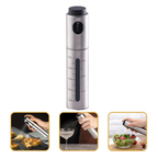 Pulverizador de aceite CULINARA FineMist | Botella de spray de acero inoxidable de 100 ml | Para aceite, vinagre y BBQ | Recargable y dosificable