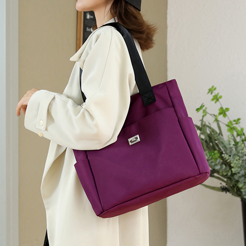 Bolsa de Hombro de Nailon Impermeable y Ligera
