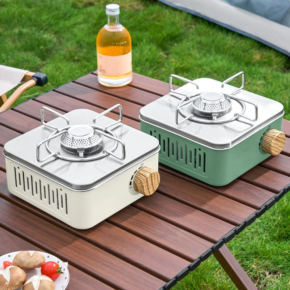 Estufa de Gas Camping Portátil - 2800W de Alta Potencia