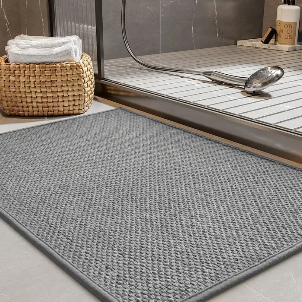 Alfombra de Baño Antideslizante de Confort Trenzado