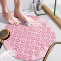 Alfombrilla Redonda Antideslizante para Ducha Segura
