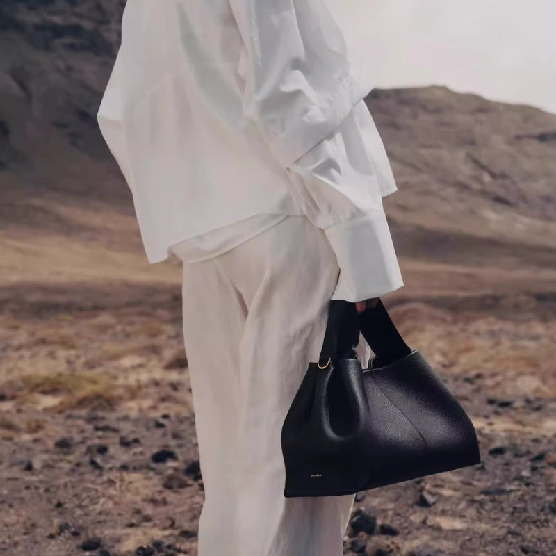 Lina – Bolso de mano con asa y correa de hombro