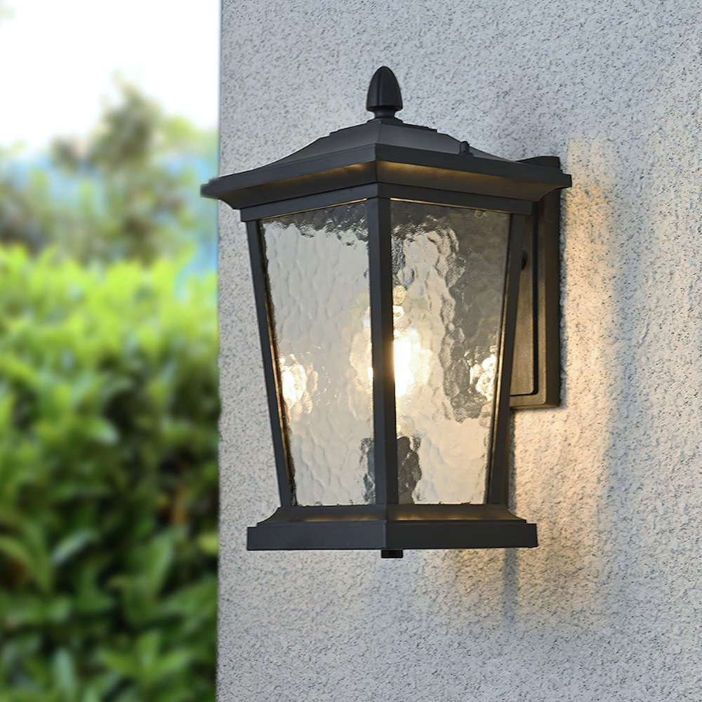 Luz de Pared Exterior Industrial - Aplique LED de Aluminio Impermeable para Patio o Porche