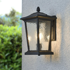 Luz de Pared Exterior Industrial - Aplique LED de Aluminio Impermeable para Patio o Porche
