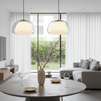 Lámpara Colgante de Vidrio Moderno - Diseño de Cúpula Ajustable para Isla de Cocina