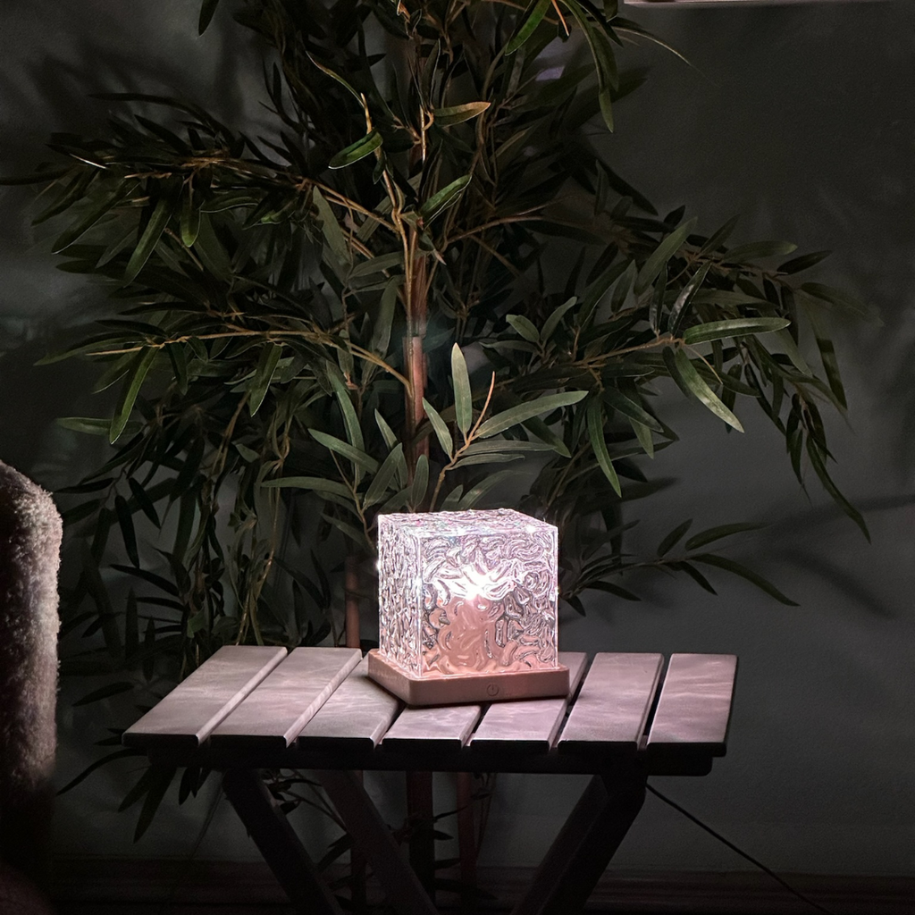Lámpara de mesa LED | Luz RGB para salón