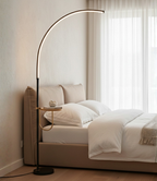 Lámpara de Pie Valeris Arc  | Lámpara de Pie LED Minimalista Moderna para Sala de Estar o Mesita de Noche