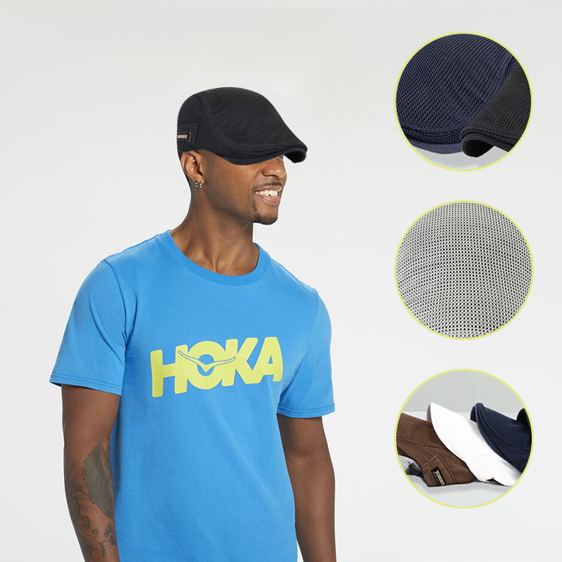 BowLift | Sombrero de Sol de Malla de Verano para Hombre