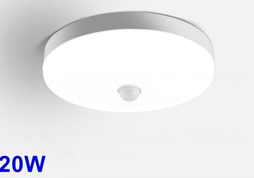 Lámpara de Techo LED con Sensor de Movimiento