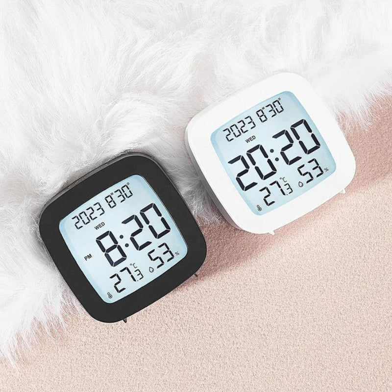 TimeMate - Despertador LED con Pantalla Digital y Diseño Portátil