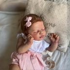 Muñeca de bebé realista de silicona suave