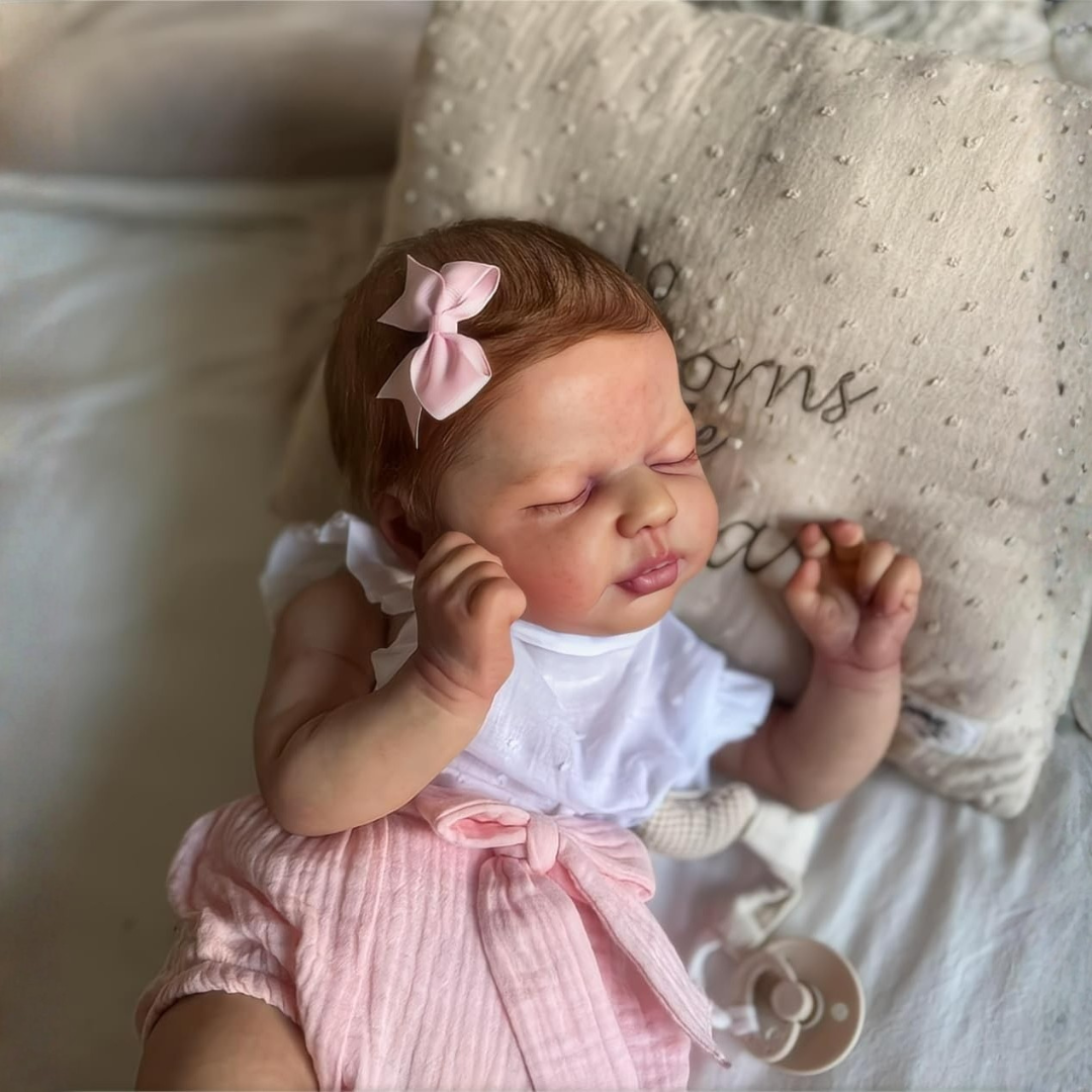 Muñeca de bebé realista de silicona suave