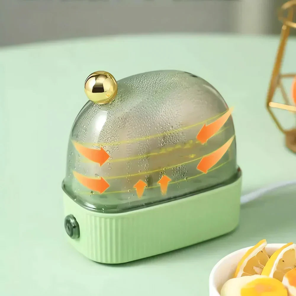 Hervidor de huevos eléctrico vintage para el desayuno perfecto