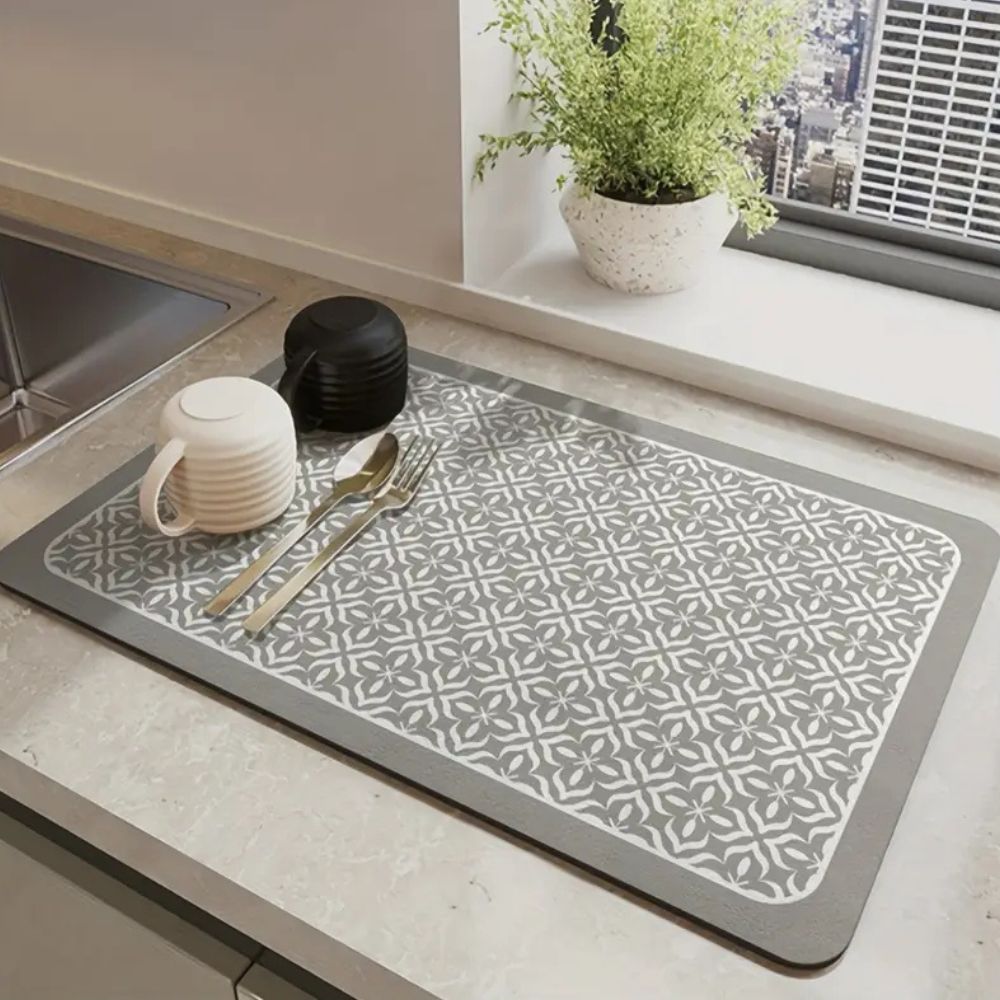 Alfombrilla de Secado para Platos Mandala