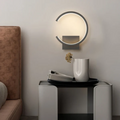 Lámpara de pared LED redonda para salón