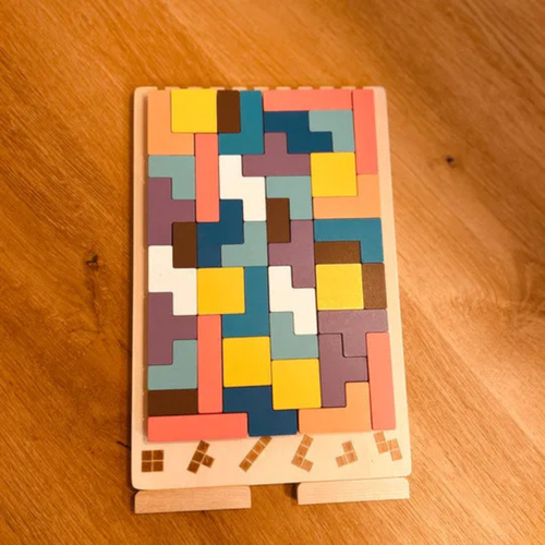 Puzzle de madera 3D para niños
