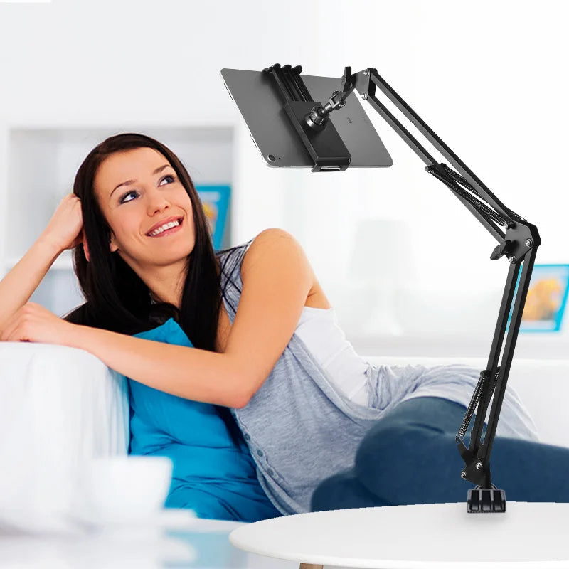 BowLift | Bettina – Soporte Ajustable para Tabletas para Cama, Escritorio y Sofá | Ergonómico y Ajuste Universal