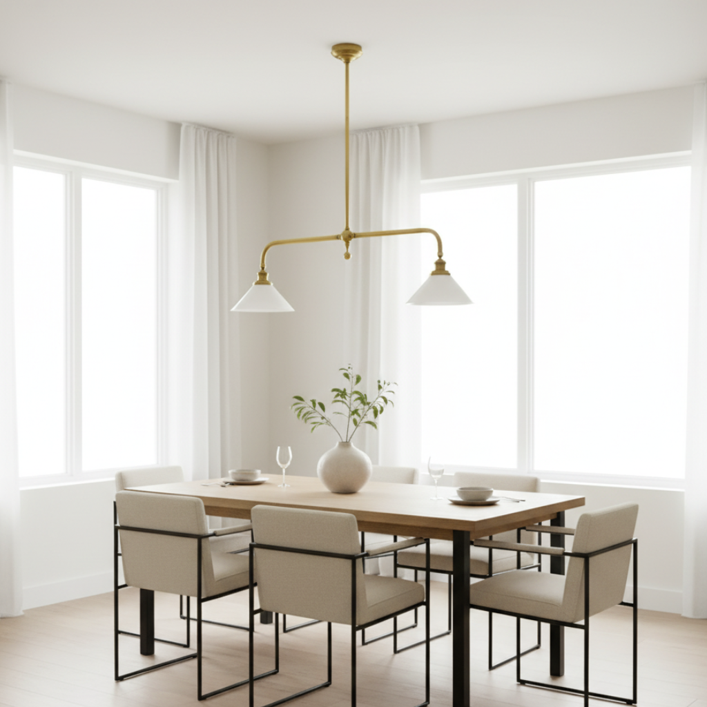 Bibliotheca | Iluminación Colgante de Cocina Elegante y Atemporal para Isla
