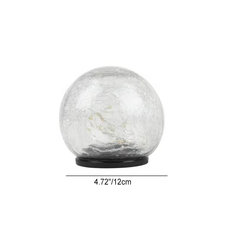 Luz de Paisaje Exterior LED Solar Moderna Minimalista de Vidrio | Brehn