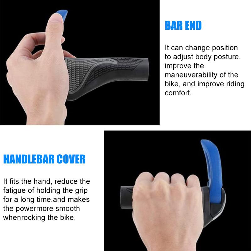 Manillares ergonómicos premium para bicicletas