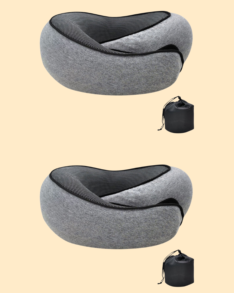 Cojines de viaje ergonómicos con memoria