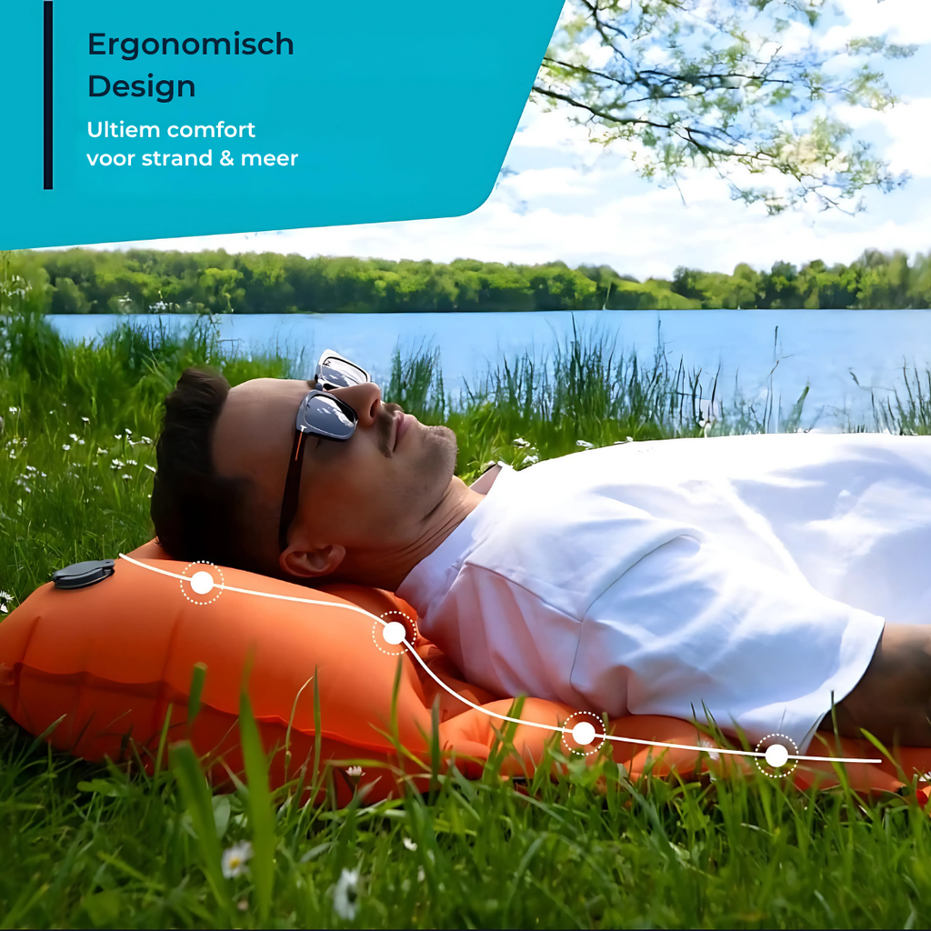 ErgoMat - Colchoneta de dormir ultraligera y compacta – perfecta para llevar.