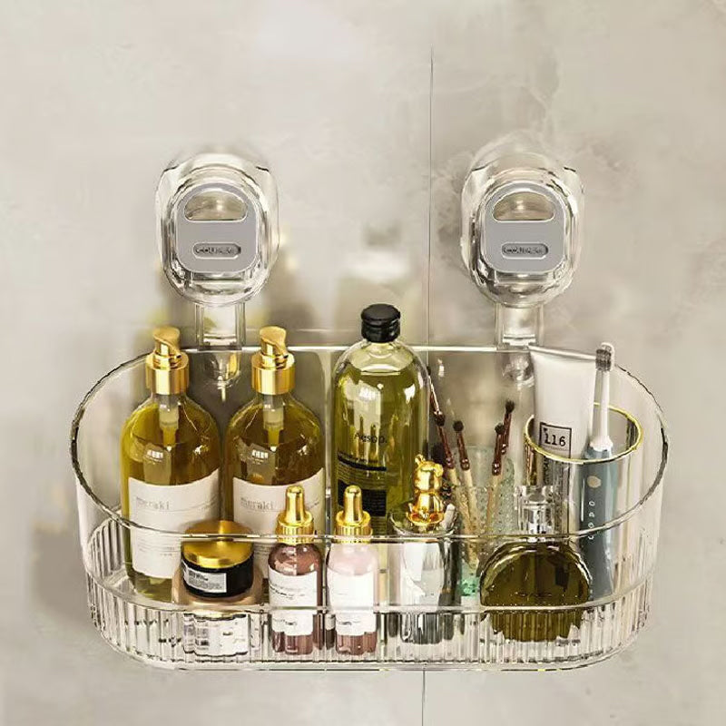 Caja de Almacenamiento con Ventosa para Baño sin Taladrar