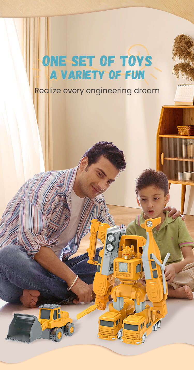MagnaBuild – Set de vehículo de construcción magnético creativo | 50% DESCUENTO