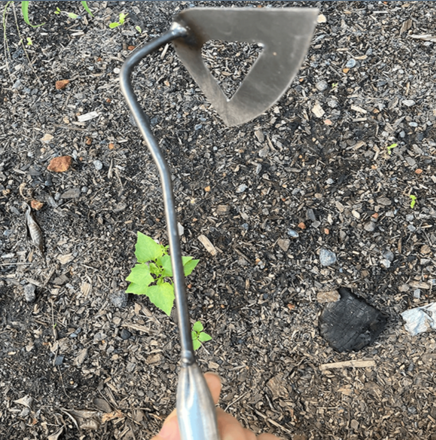 Azada Hueca de Acero Completo para Jardinería