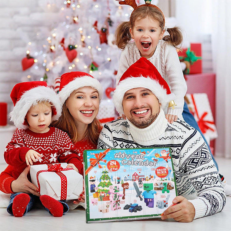 Calendario de Adviento de Navidad 2024 Incluyendo 29 Personajes