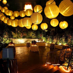 Luces de Cadena Solares | Luces de Patio Art Deco Impermeables para Decoración Exterior