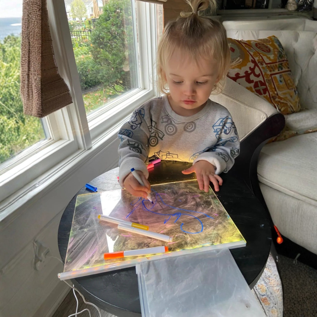 Tableta luminosa creativa para niños