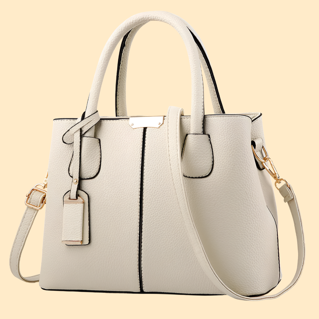 Elegante bolso de cuero para mujeres