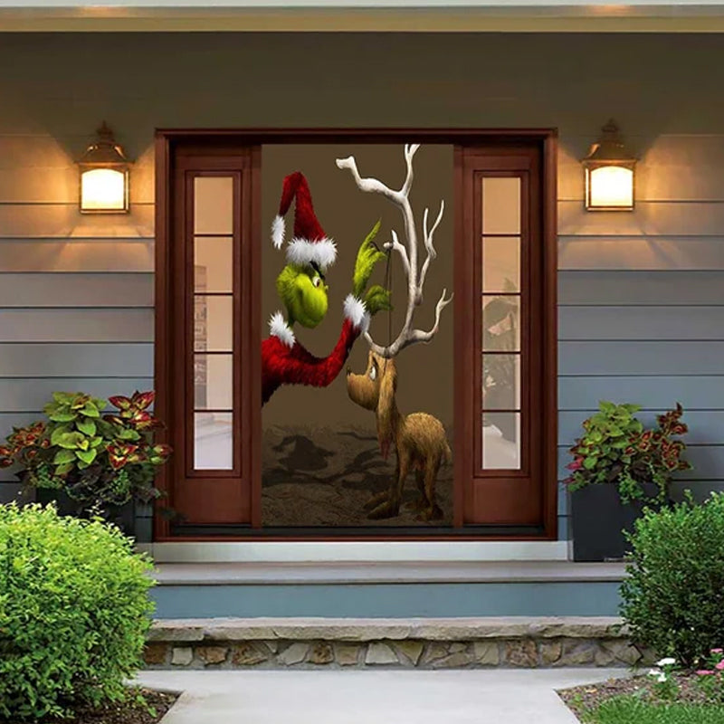 MagicDoor - Su elegante y lavable cubierta de puerta para una instalación rápida en 28 segundos | 1+1 GRATIS
