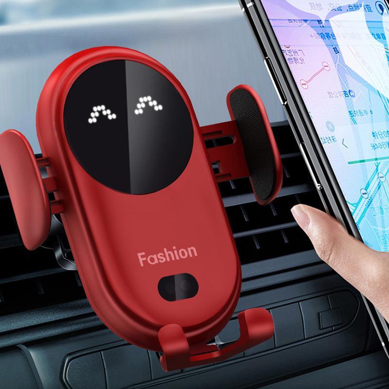 Soporte para teléfono en coche - Carga rápida de 15W y sujeción segura para smartphone | 50% DESCUENTO