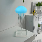 JellyGlow – Lámpara de medusa que cambia de color con movimiento flotante y proyección de luz ambiental relajante