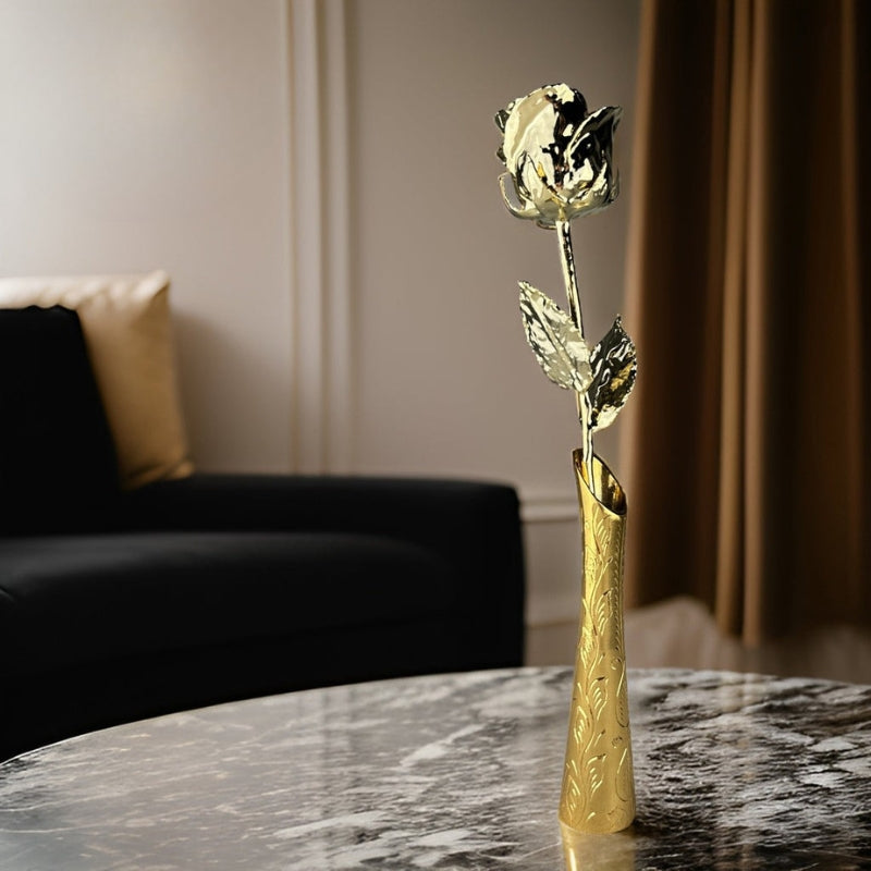 GoldenPetal - Rosa Real Conservada en Oro de 24K para la Eternidad