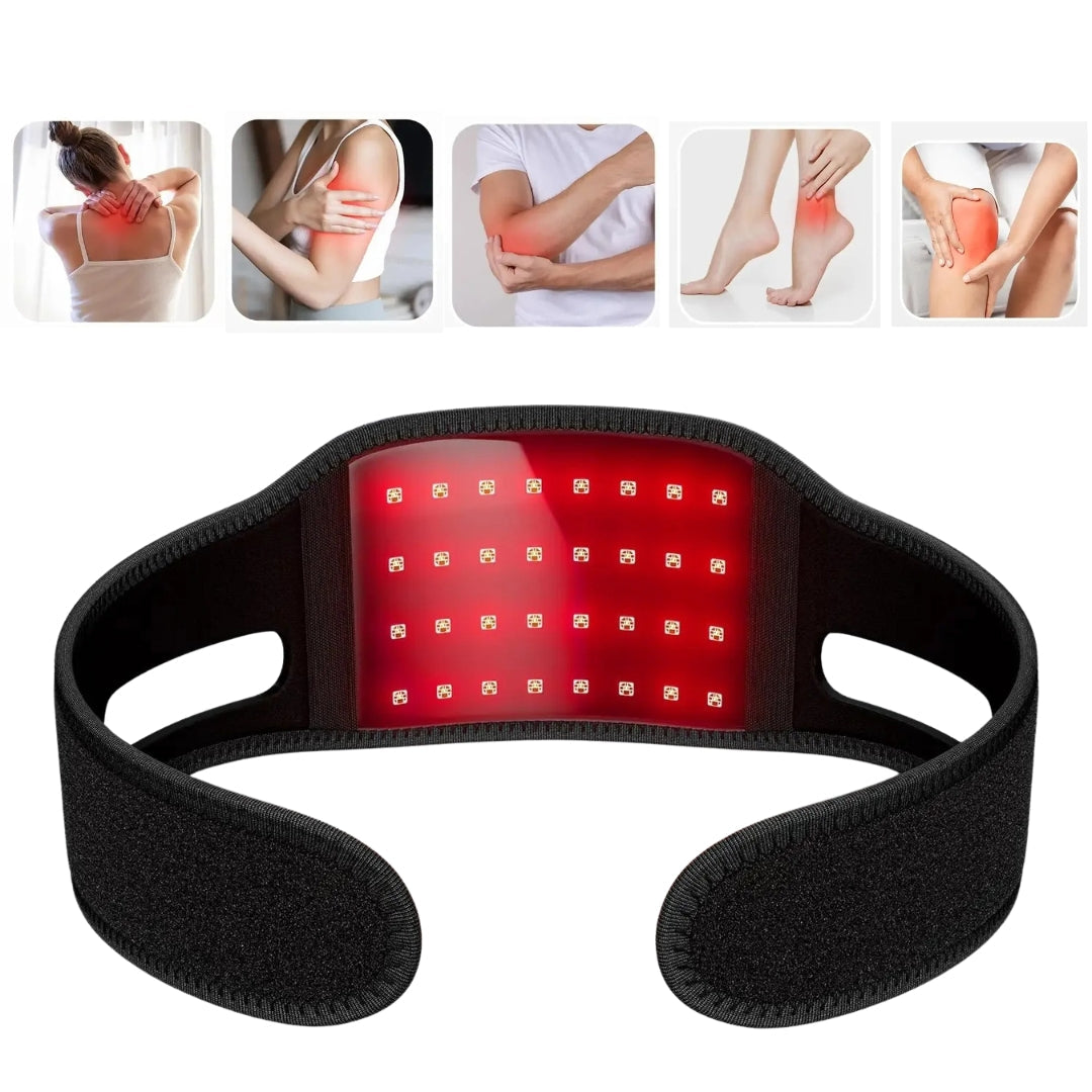 BowLift | Envoltura Caliente para el Cuello con Terapia de Luz Roja – Calor y Masaje Efectivos para el Alivio del Dolor de Cuello
