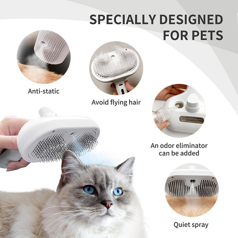 FellGlanz™ – Spray-Cepillo para Gatos | Pelaje Brillante, Cuidado Sencillo | 50% DESCUENTO