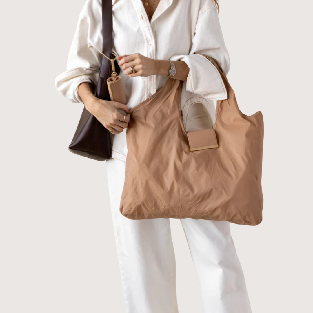 Bolsa plegable multifuncional práctica y elegante