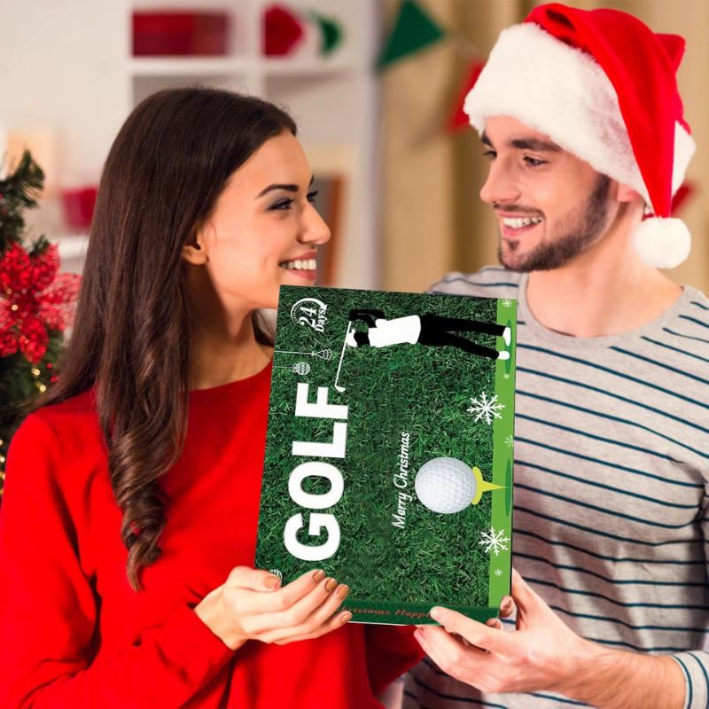 GolfTide - Set de Regalo de Calendario de Adviento de Golf