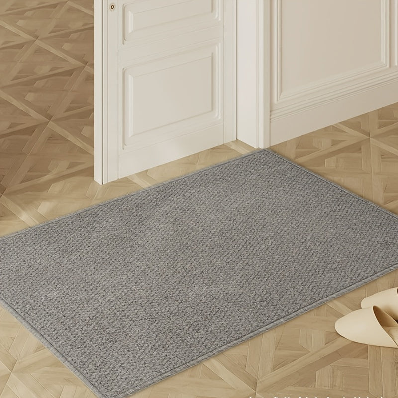 LUMEDWELL - Alfombra de Entrada Decorativa con Diseño de Piña y Superficie Texturizada Antideslizante