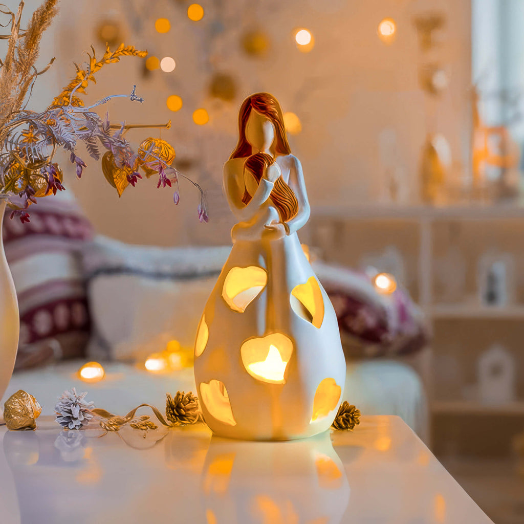 Decoración de luz nocturna LED en forma de corazón
