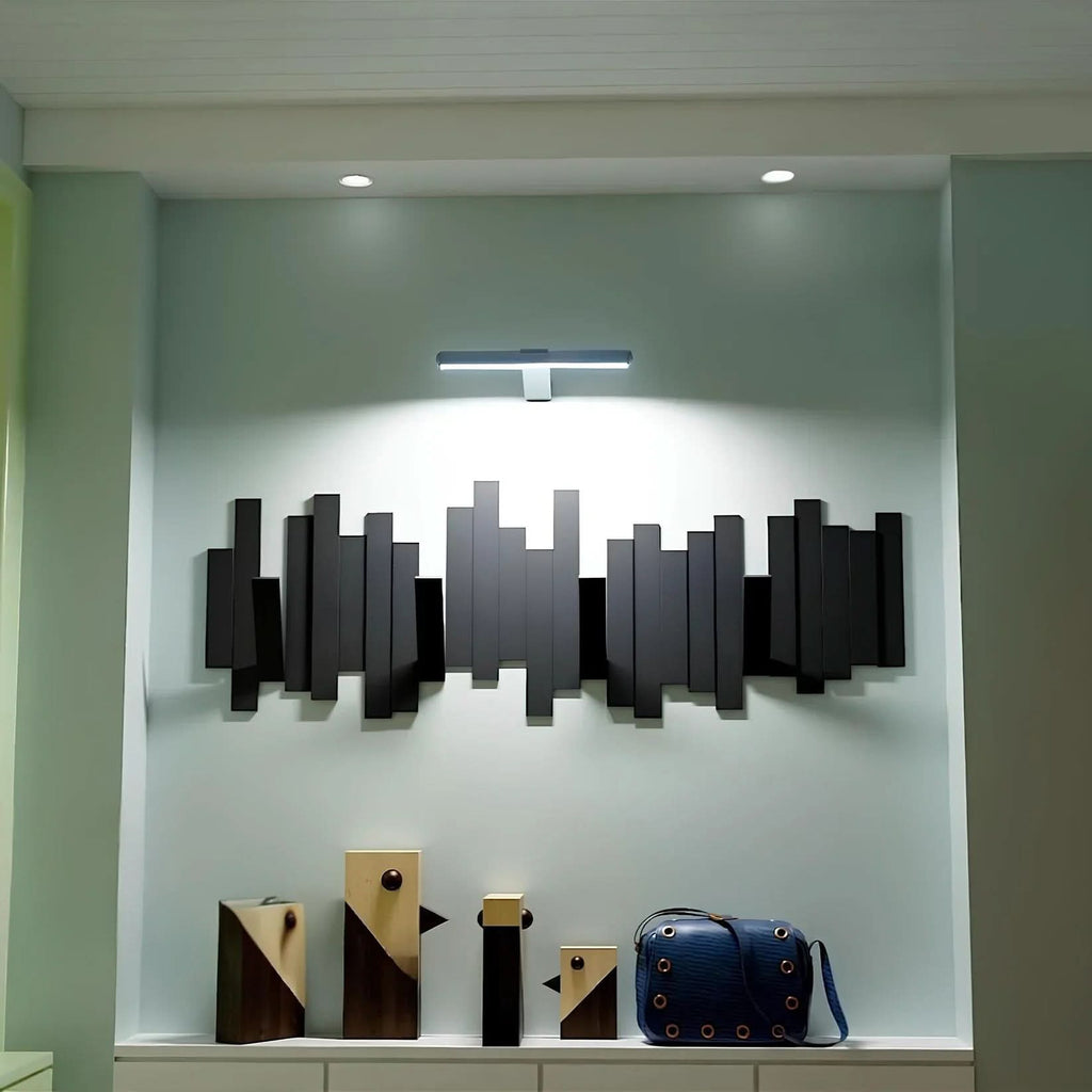 KILA Lámpara de Pared de Arte Iluminación Brillo Ajustable Luz Rotativa 360 Grados