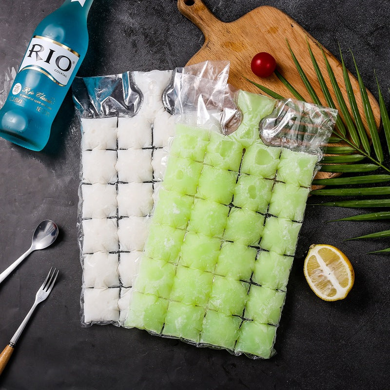 Bolsa de hielo desechable – Cubos perfectos, sin desorden