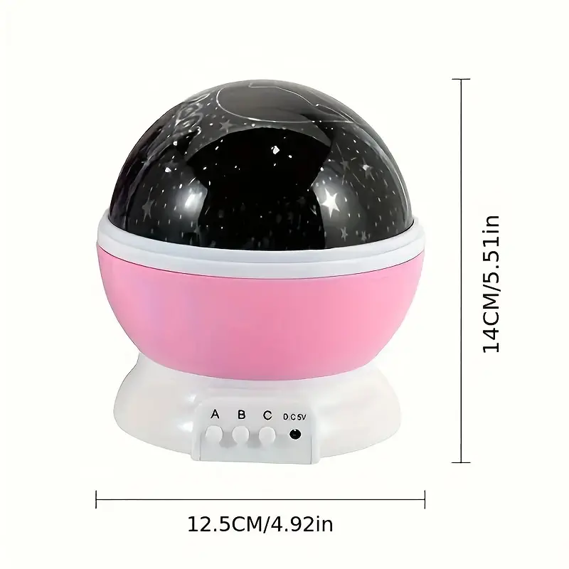 Luz nocturna de cielo estrellado para niños – Proyector LED mágico con cambio de color