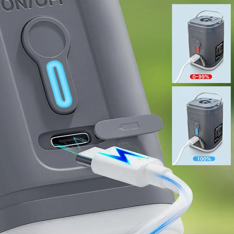 PowerPump Pro — Inflado rápido para movimiento libre