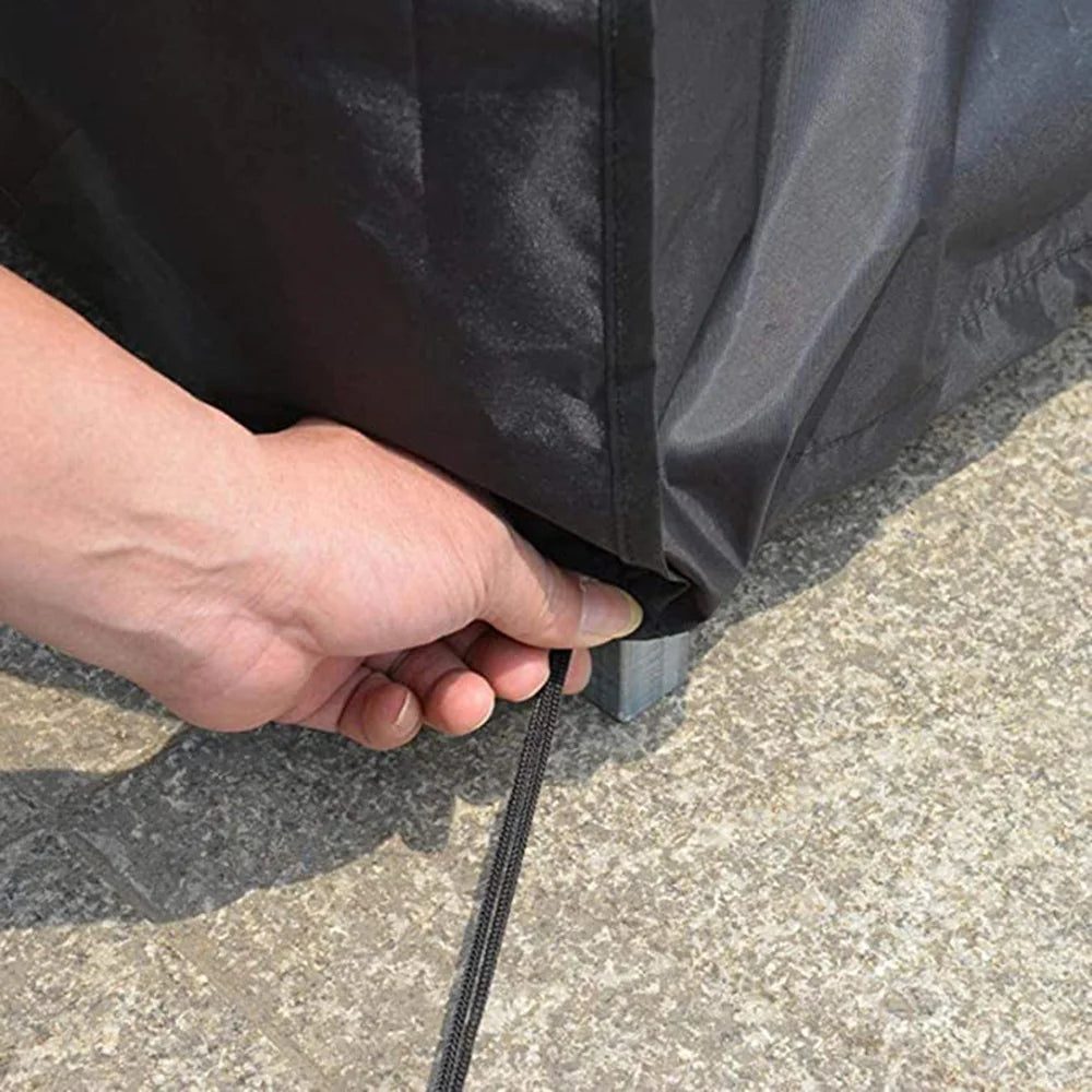 Funda impermeable para muebles de jardín de poliéster resistente a los rayos UV