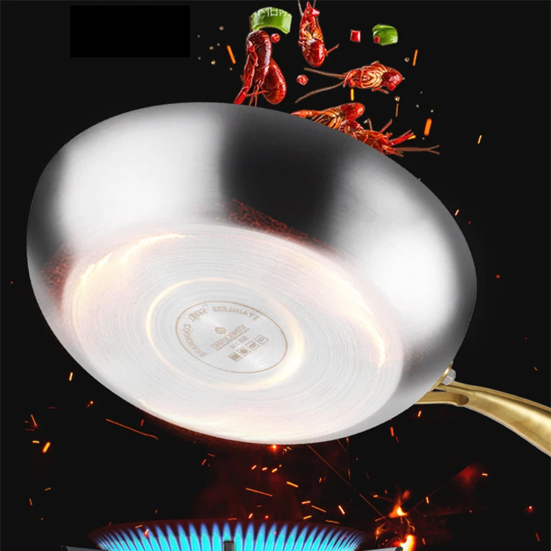 ChefSteel – Sartén de Acero Inoxidable Profesional para Gas e Inducción | Brehn